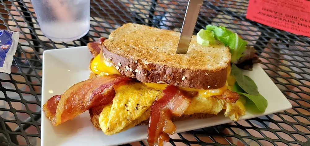 Bacon Egg and Cheese on Wheat