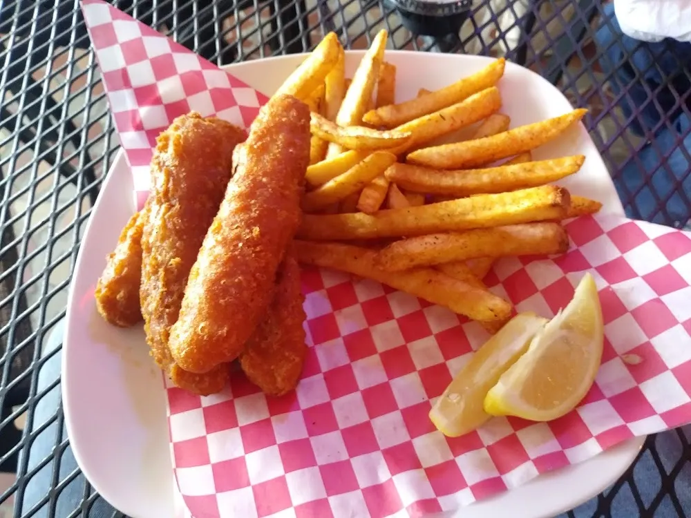 Chicken Tenders& Seasoned Fries