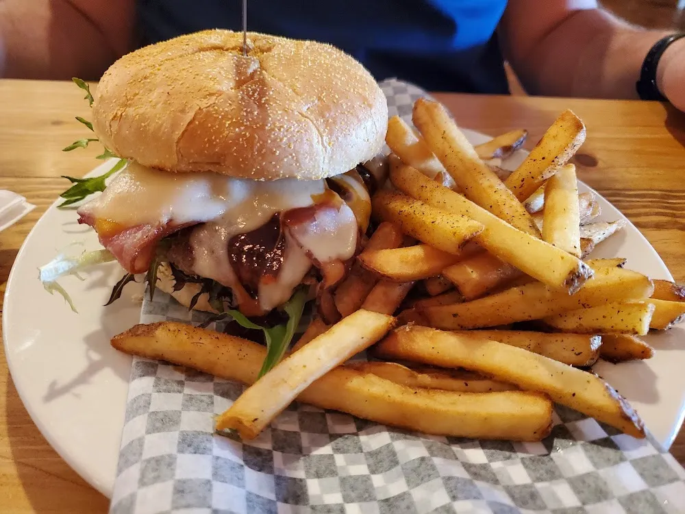 Spicy Bacon BBQ Burger